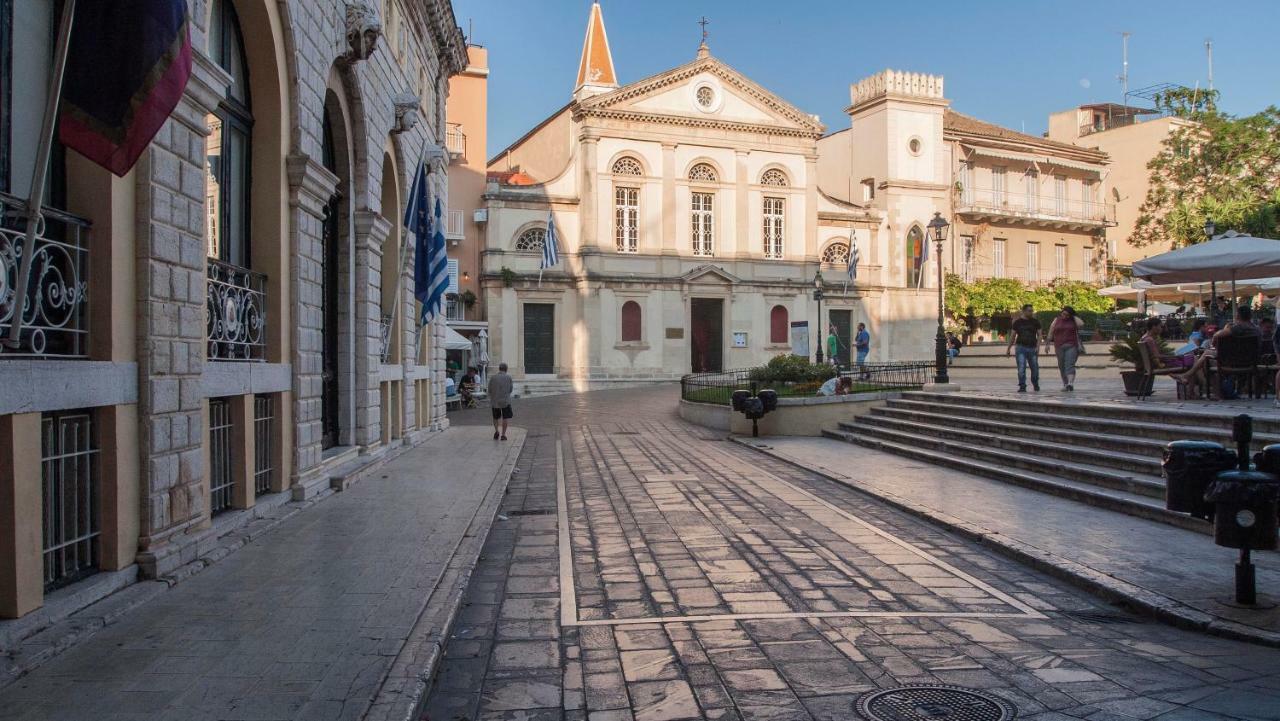 Ideally Situated Corfu Old Town Apartment Buitenkant foto